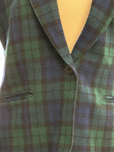 Load image into Gallery viewer, Pendleton Plaid Blazer 100% pure virgin wool
