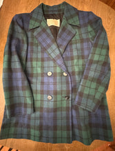 Load image into Gallery viewer, Vintage Pendleton Plaid Wool Jacket - Double Breasted Classic with Pockets - Made in USA