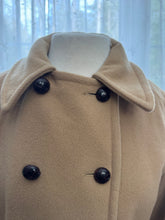 Load image into Gallery viewer, Vintage L.L. Bean Camel Wool Jacket – Double-Breasted Style