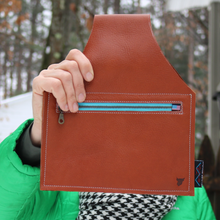 Load image into Gallery viewer, Leather Belt Bag/Wristlet