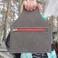 Load image into Gallery viewer, Leather Belt Bag/Wristlet