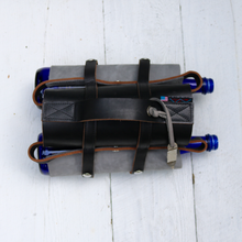 Load image into Gallery viewer, Leather Beverage Carrier