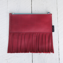 Load image into Gallery viewer, Leather Fringe for Days Clutch
