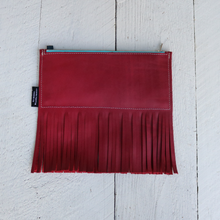 Load image into Gallery viewer, Leather Fringe for Days Clutch