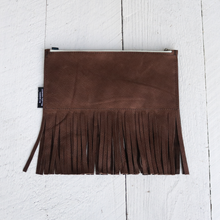 Load image into Gallery viewer, Leather Fringe for Days Clutch