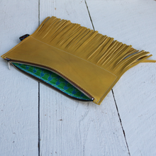 Load image into Gallery viewer, Leather Fringe for Days Clutch