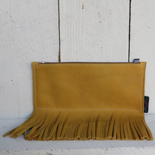 Load image into Gallery viewer, Leather Fringe for Days Clutch