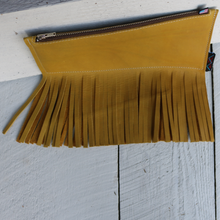 Load image into Gallery viewer, Leather Fringe for Days Clutch