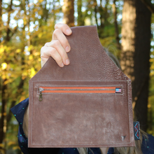 Load image into Gallery viewer, Leather Belt Bag/Wristlet