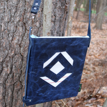 Load image into Gallery viewer, Leather with Vintage Hose Crossbody