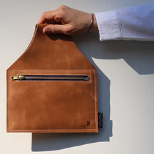 Load image into Gallery viewer, Leather Belt Bag/Wristlet