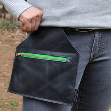 Load image into Gallery viewer, Leather Belt Bag/Wristlet
