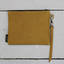 Load image into Gallery viewer, Leather with Vintage Hose Clutch