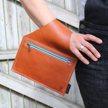 Load image into Gallery viewer, Leather Belt Bag/Wristlet