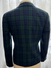 Load image into Gallery viewer, Pendleton Plaid Blazer 100% pure virgin wool
