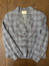 Load image into Gallery viewer, Vintage Pendleton Blazer labeled size 8 100% pure virgin wool

