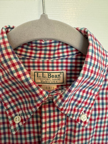 Vintage L.L. Bean plaid shirt