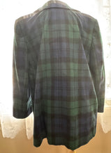 Load image into Gallery viewer, Vintage Pendleton Plaid Wool Jacket - Double Breasted Classic with Pockets - Made in USA
