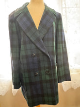 Load image into Gallery viewer, Vintage Pendleton Plaid Wool Jacket - Double Breasted Classic with Pockets - Made in USA
