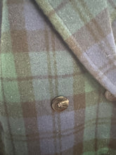 Load image into Gallery viewer, Vintage Pendleton Plaid Wool Jacket - Double Breasted Classic with Pockets - Made in USA
