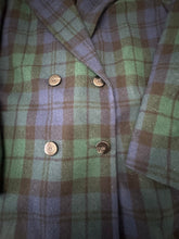 Load image into Gallery viewer, Vintage Pendleton Plaid Wool Jacket - Double Breasted Classic with Pockets - Made in USA
