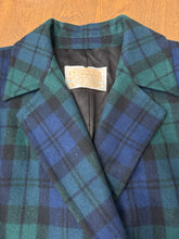 Load image into Gallery viewer, Vintage Pendleton Plaid Wool Jacket - Double Breasted Classic with Pockets - Made in USA
