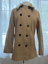 Load image into Gallery viewer, Vintage L.L. Bean Camel Wool Jacket – Double-Breasted Style
