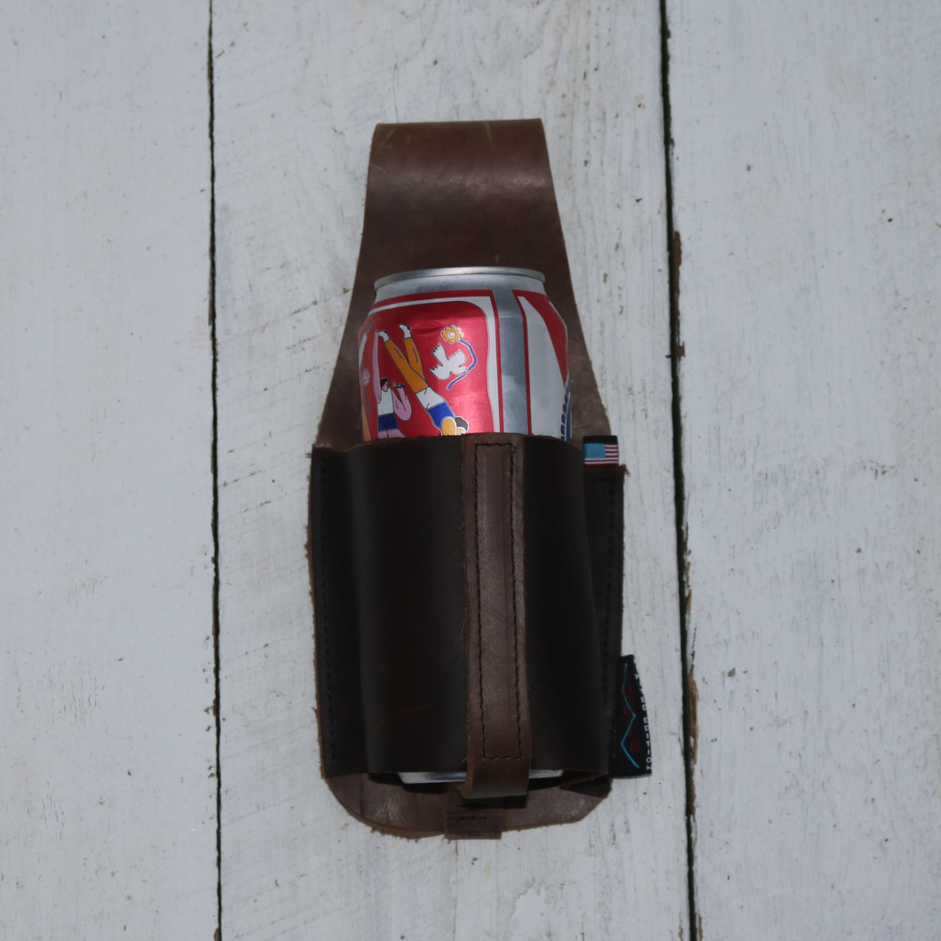 Leather Beverage Holster