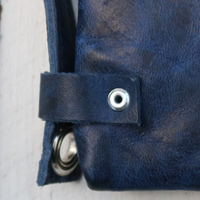 Load image into Gallery viewer, Leather with Vintage Hose Crossbody
